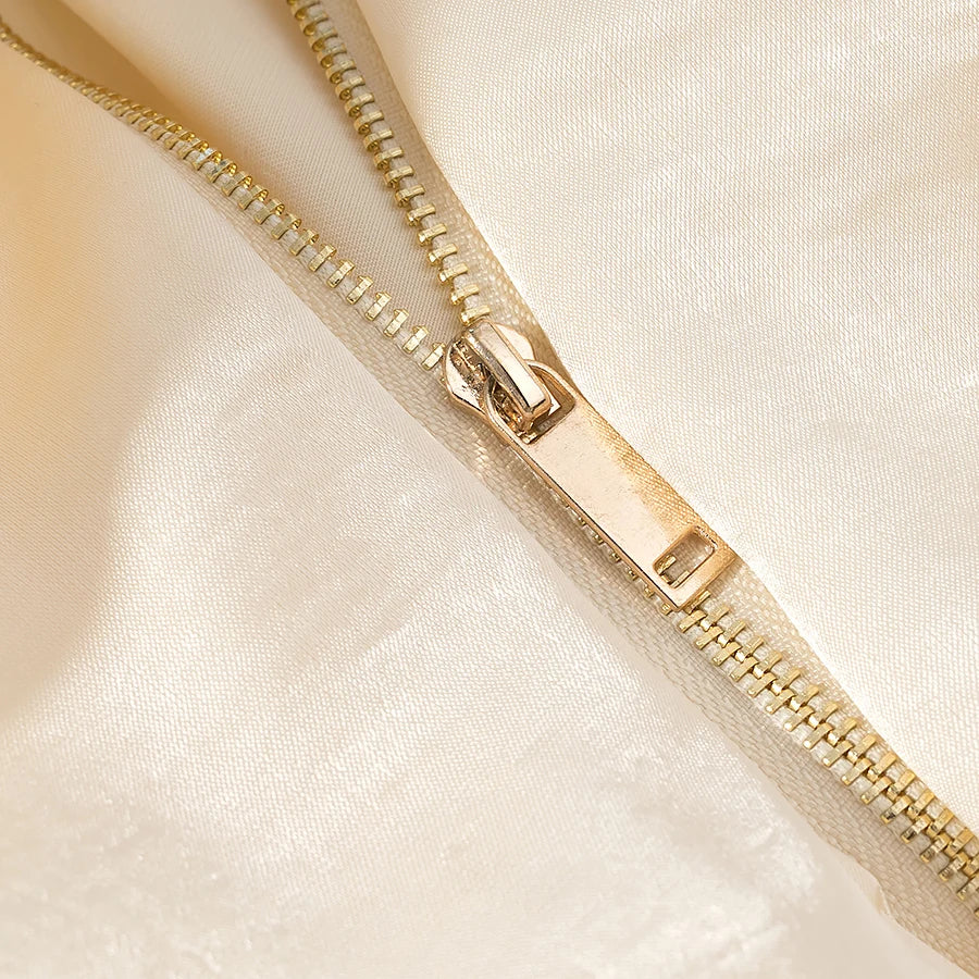 Where elegance meets ease: the Silk Sky Pilot Jacket.