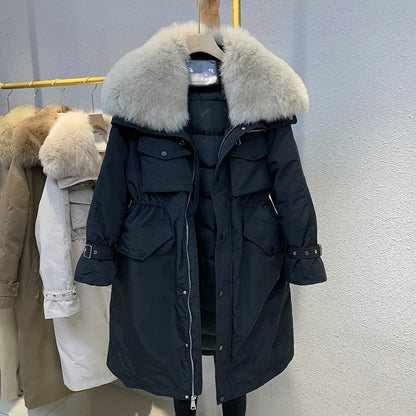 Aurora Luxe 90% down, 100% elegance — your ultimate Winter 2025 coat