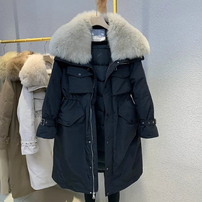 Aurora Luxe 90% down, 100% elegance — your ultimate Winter 2025 coat