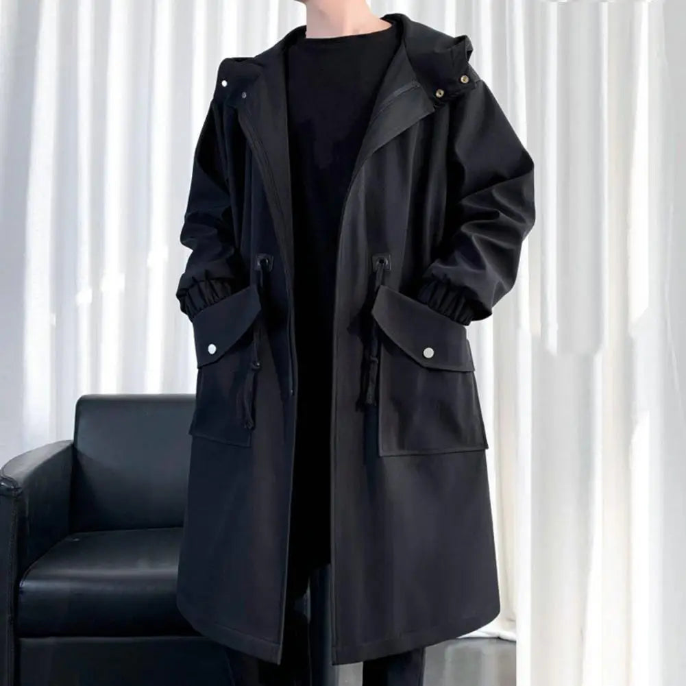 Robin – Waterproof Long Raincoat for Men
