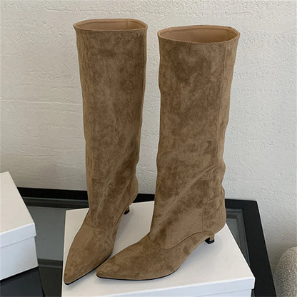 Low heel comfort, high style impact — Eclipse Street Boots.