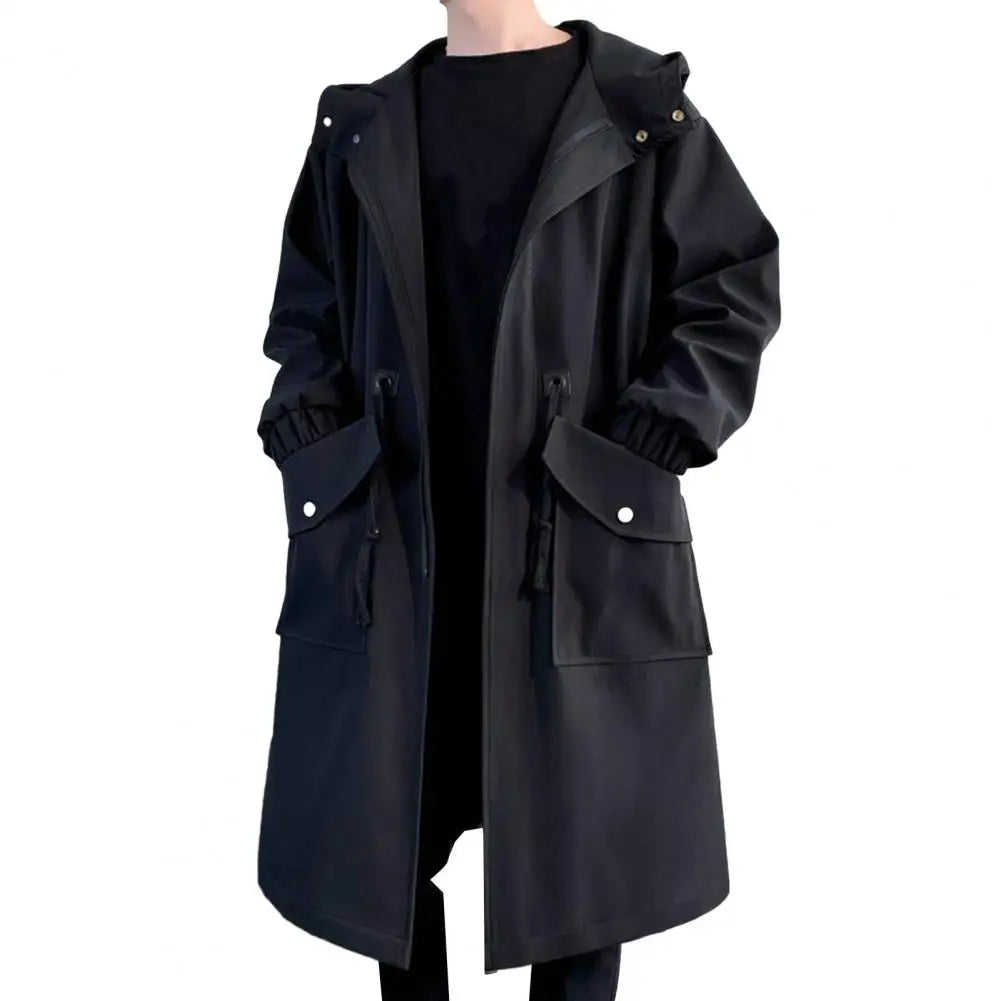 Robin – Waterproof Long Raincoat for Men