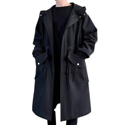 Robin – Waterproof Long Raincoat for Men